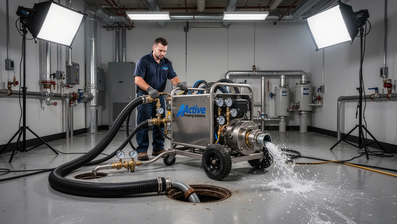 Commercial Sewer Jetting